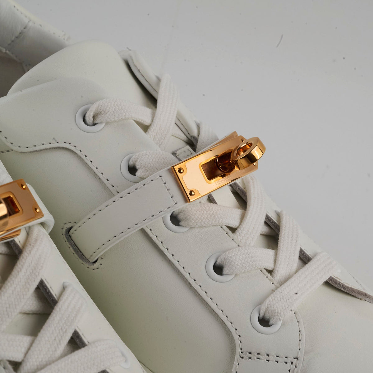 Hermes Day Sneakers White Size 36 - photo 6