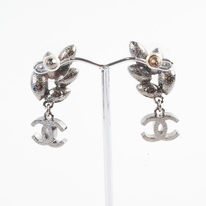 Chanel Ruthenium Crystal CC Dangle Earrings - photo 3