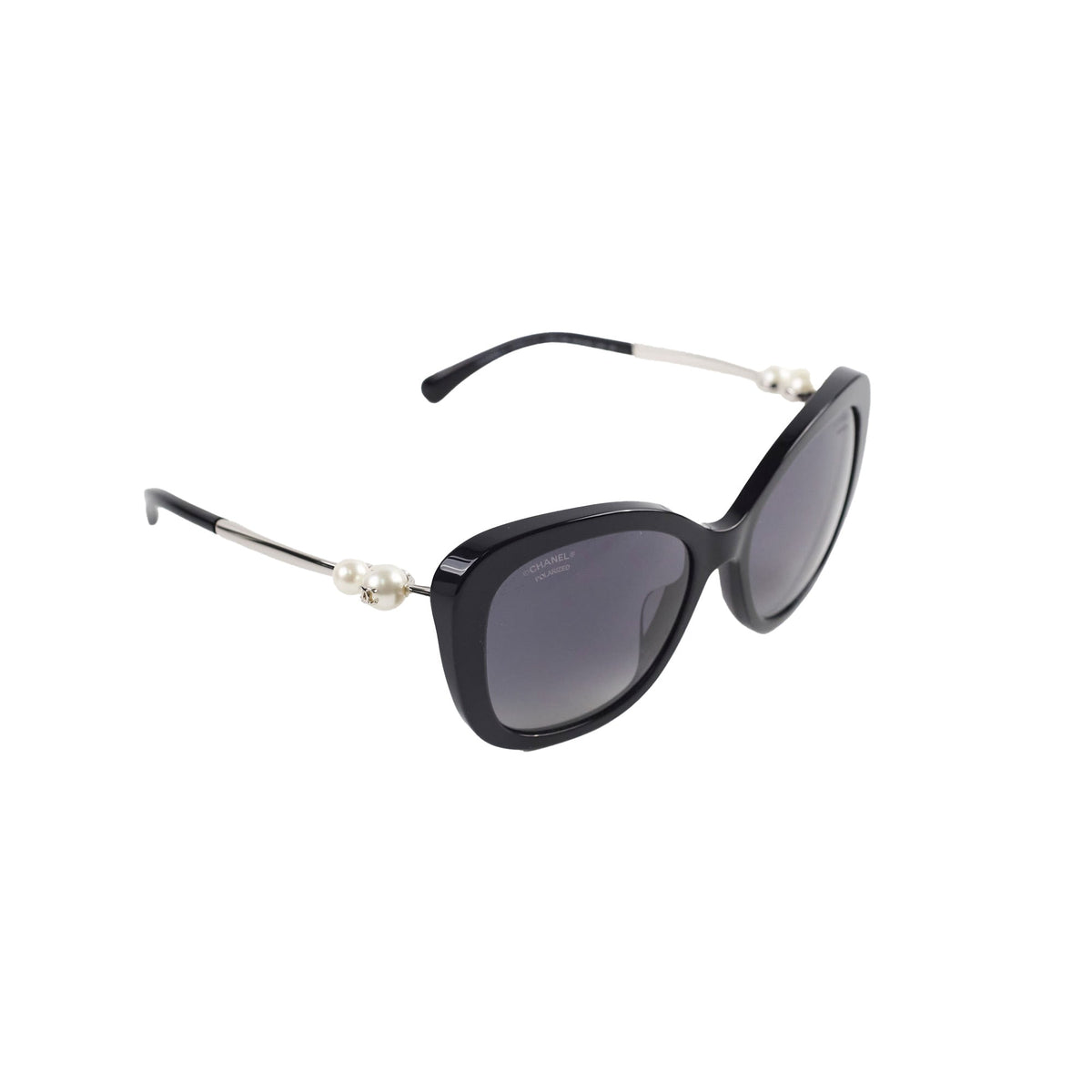Chanel Square with Pearly Temple Sunglasses - photo 1