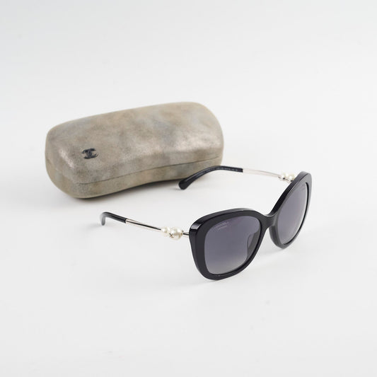 Chanel Square with Pearly Temple Sunglasses - photo 2