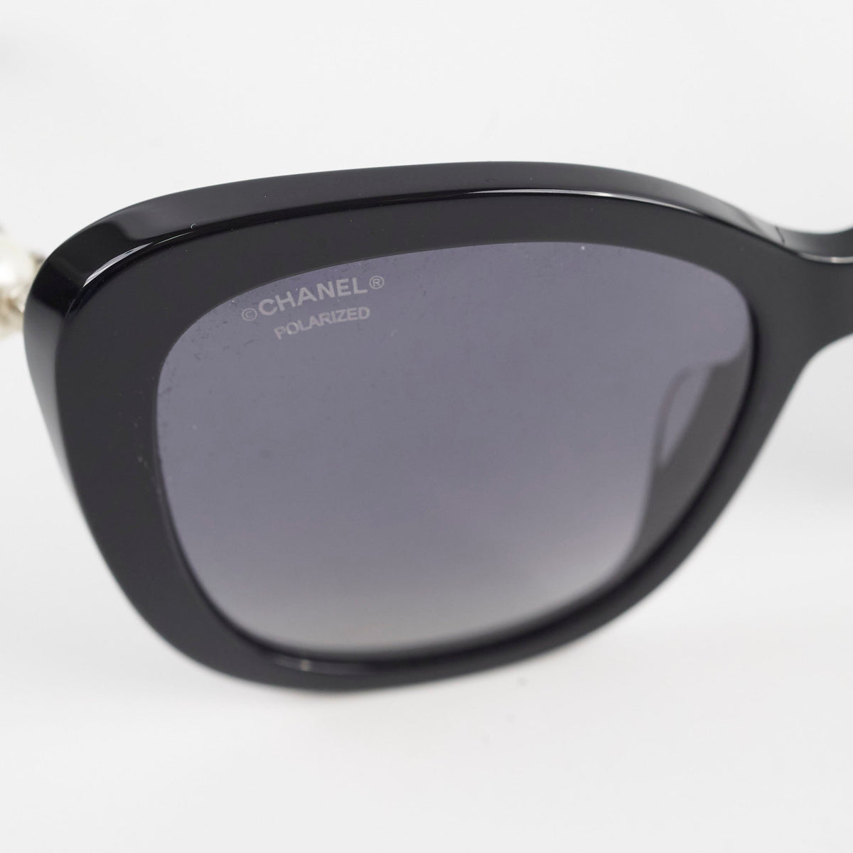 Chanel Square with Pearly Temple Sunglasses - photo 7