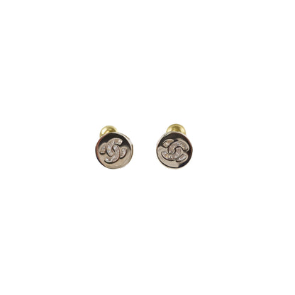 Chanel CC Logo Earring Studs - photo 1