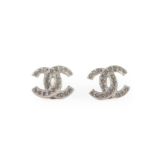 Chanel CC Logo Earrings Studs - photo 1