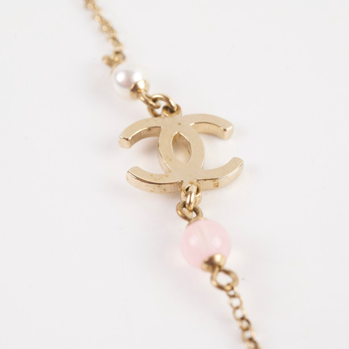 Chanel CC Heart Pearly Necklace - photo 5