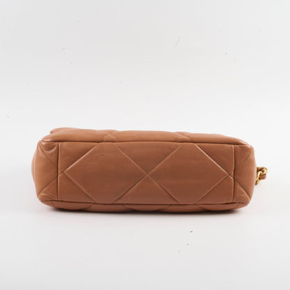 Chanel 19 Bag Medium Caramel Lambskin - photo 4