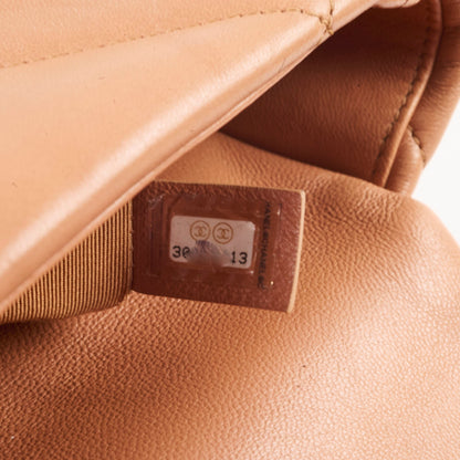 Chanel 19 Bag Medium Caramel Lambskin - photo 5