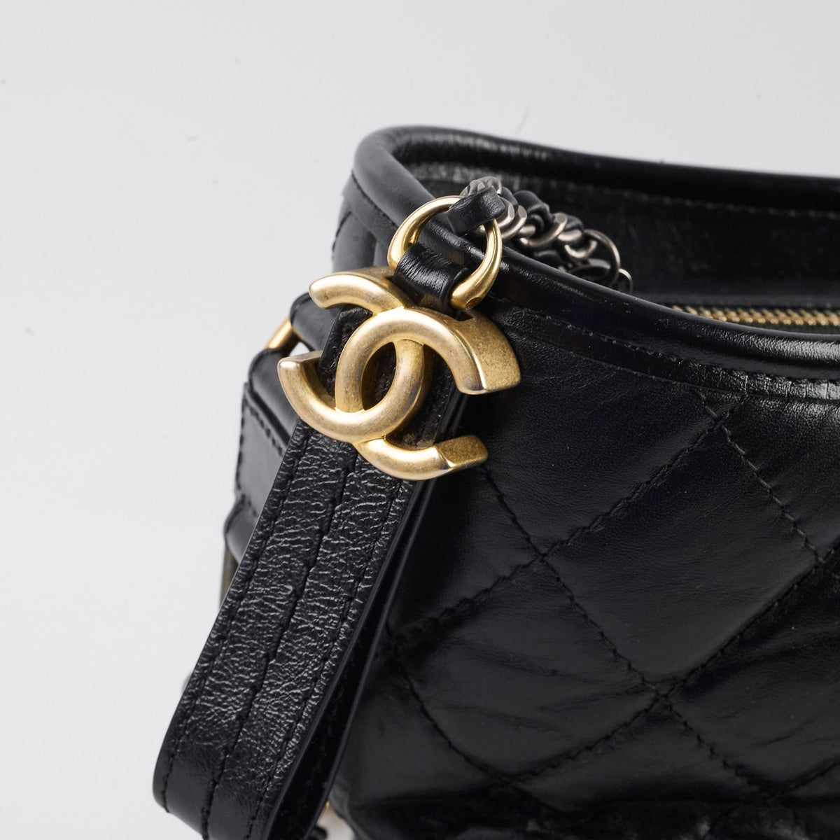 Chanel Gabriel Medium Calfskin Black Series 26 - photo 13