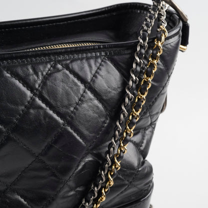 Chanel Gabriel Medium Calfskin Black Series 26 - photo 11