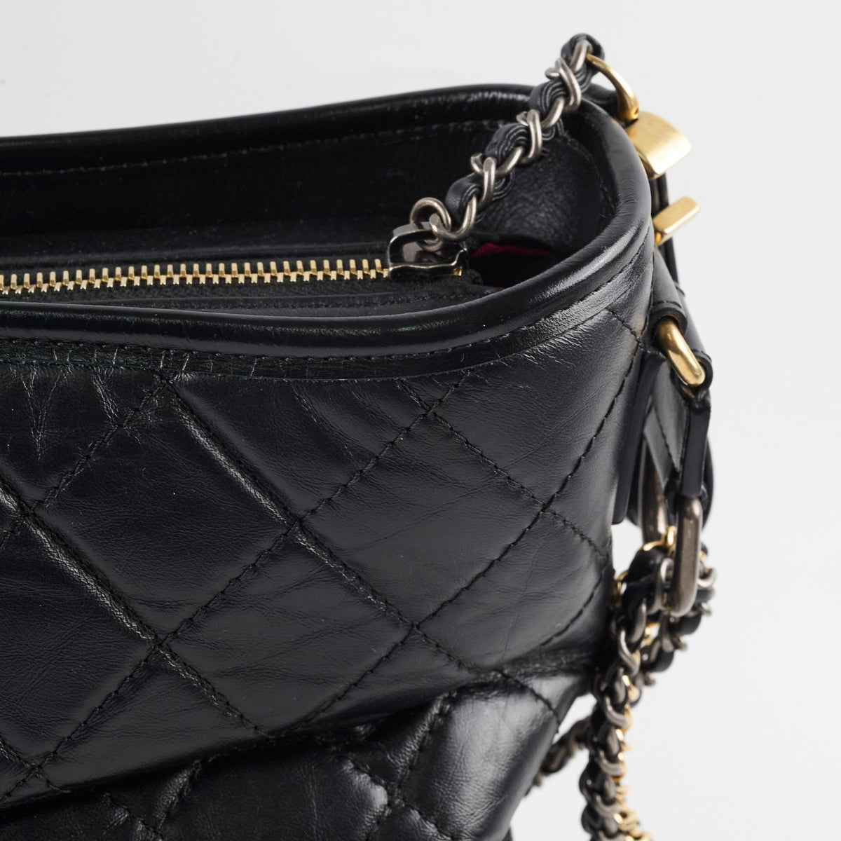 Chanel Gabriel Medium Calfskin Black Series 26 - photo 10