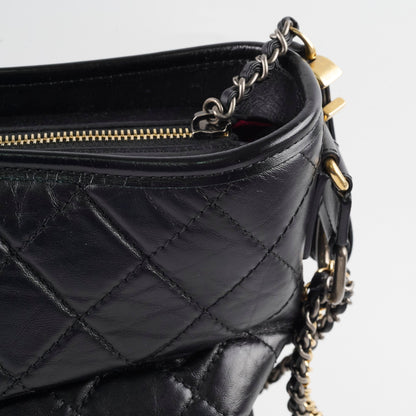 Chanel Gabriel Medium Calfskin Black Series 26 - photo 10