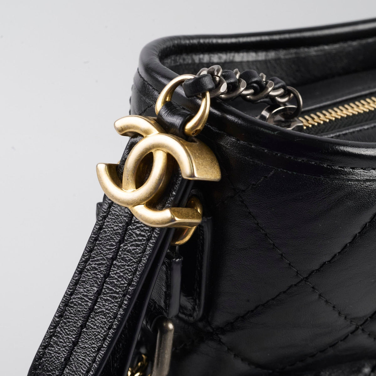 Chanel Gabriel Medium Calfskin Black Series 26 - photo 7