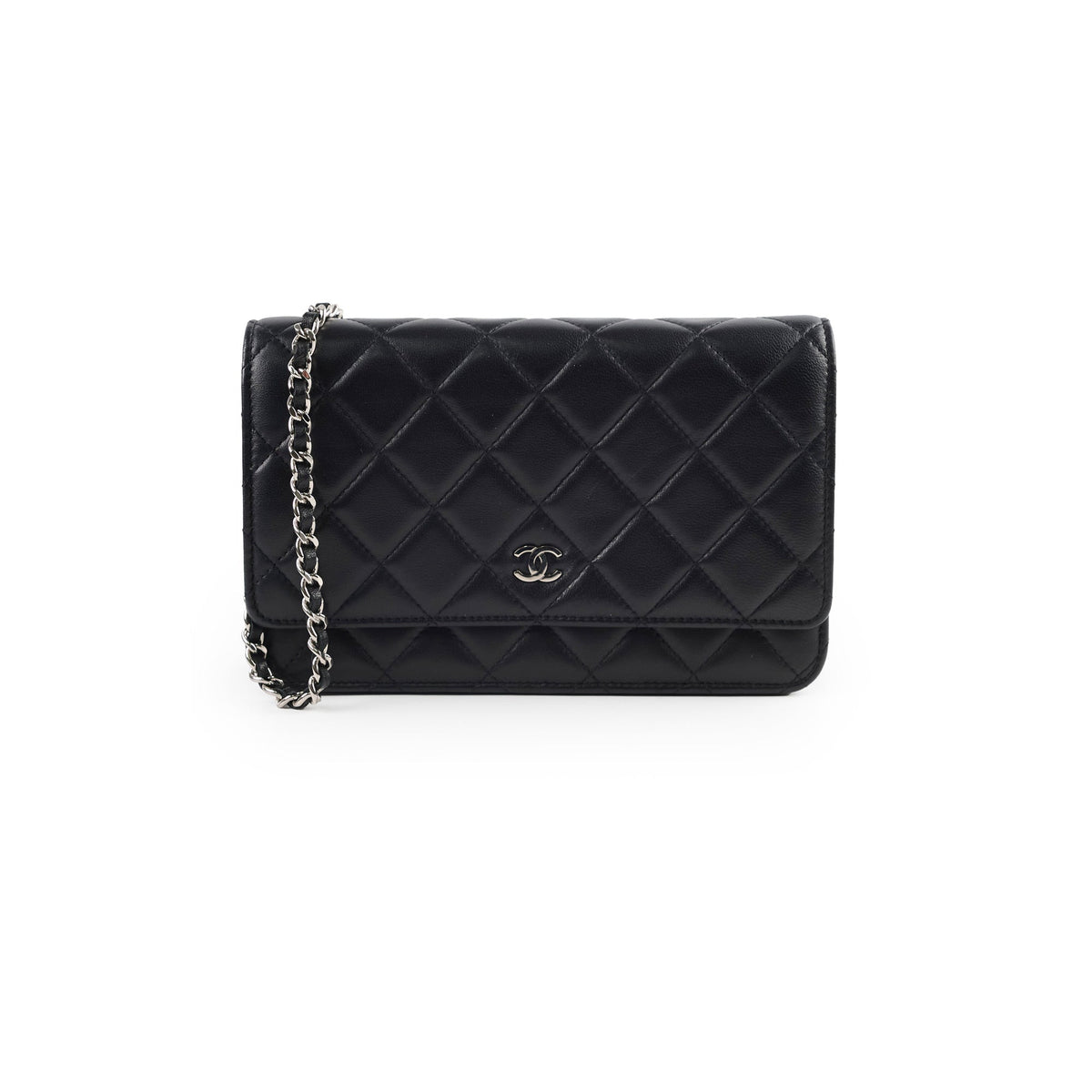 Chanel Wallet On Chain WOC Lambskin Black - photo 1