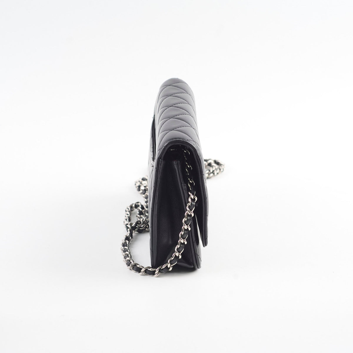 Chanel Wallet On Chain WOC Lambskin Black - photo 3