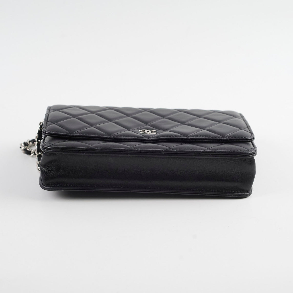 Chanel Wallet On Chain WOC Lambskin Black - photo 4