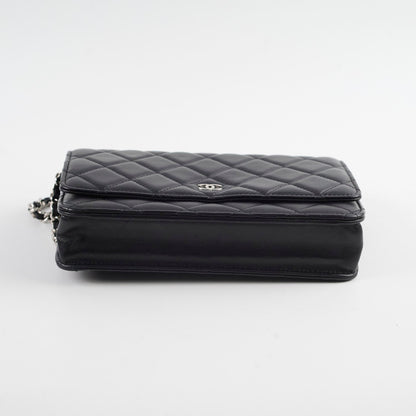 Chanel Wallet On Chain WOC Lambskin Black - photo 4