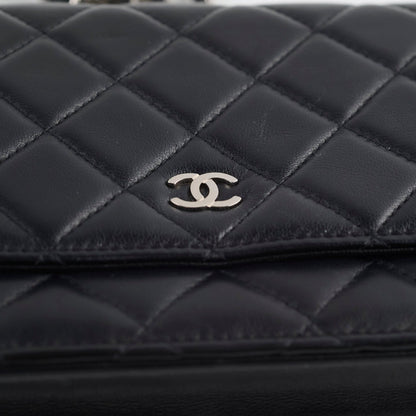 Chanel Wallet On Chain WOC Lambskin Black - photo 15