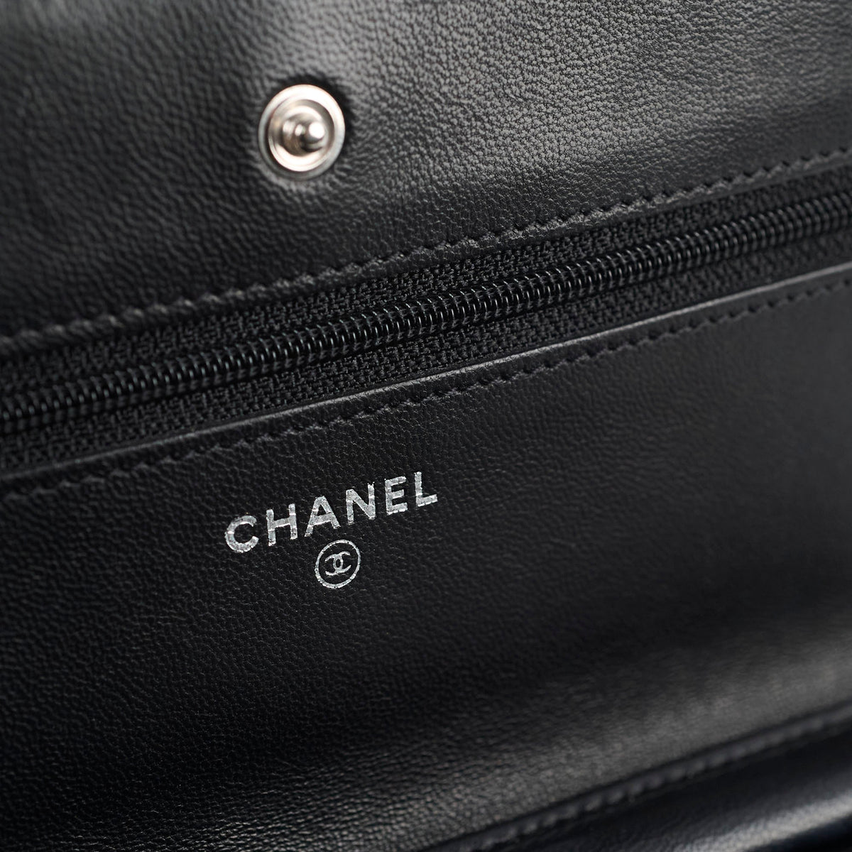 Chanel Wallet On Chain WOC Lambskin Black - photo 11