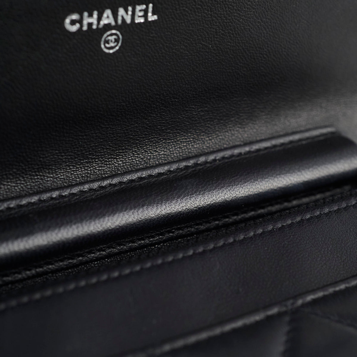 Chanel Wallet On Chain WOC Lambskin Black - photo 8