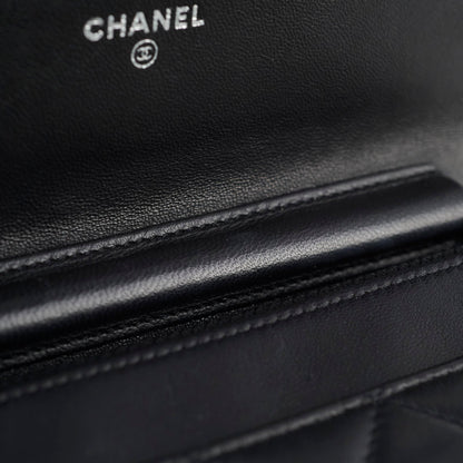 Chanel Wallet On Chain WOC Lambskin Black - photo 8
