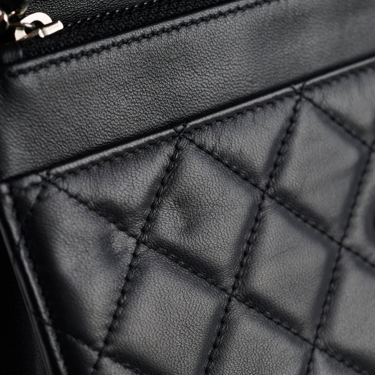 Chanel Wallet On Chain WOC Lambskin Black - photo 7