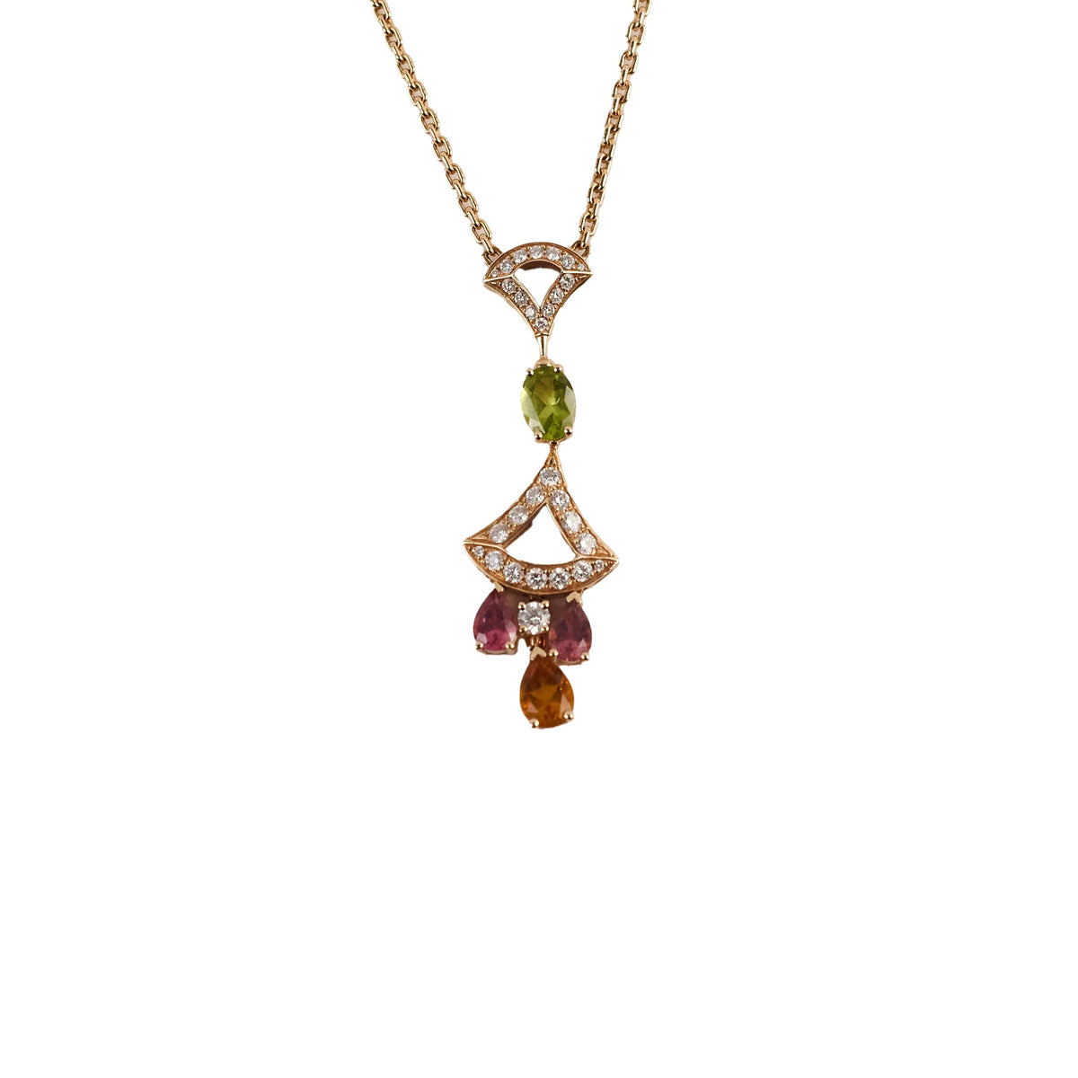 Bulgari Divas' Dream Necklace Multicolor Stone - photo 1
