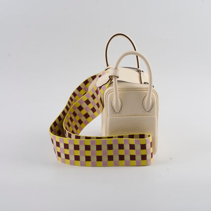 Hermes Mini Lindy Clemence Nata - U Stamp - photo 3