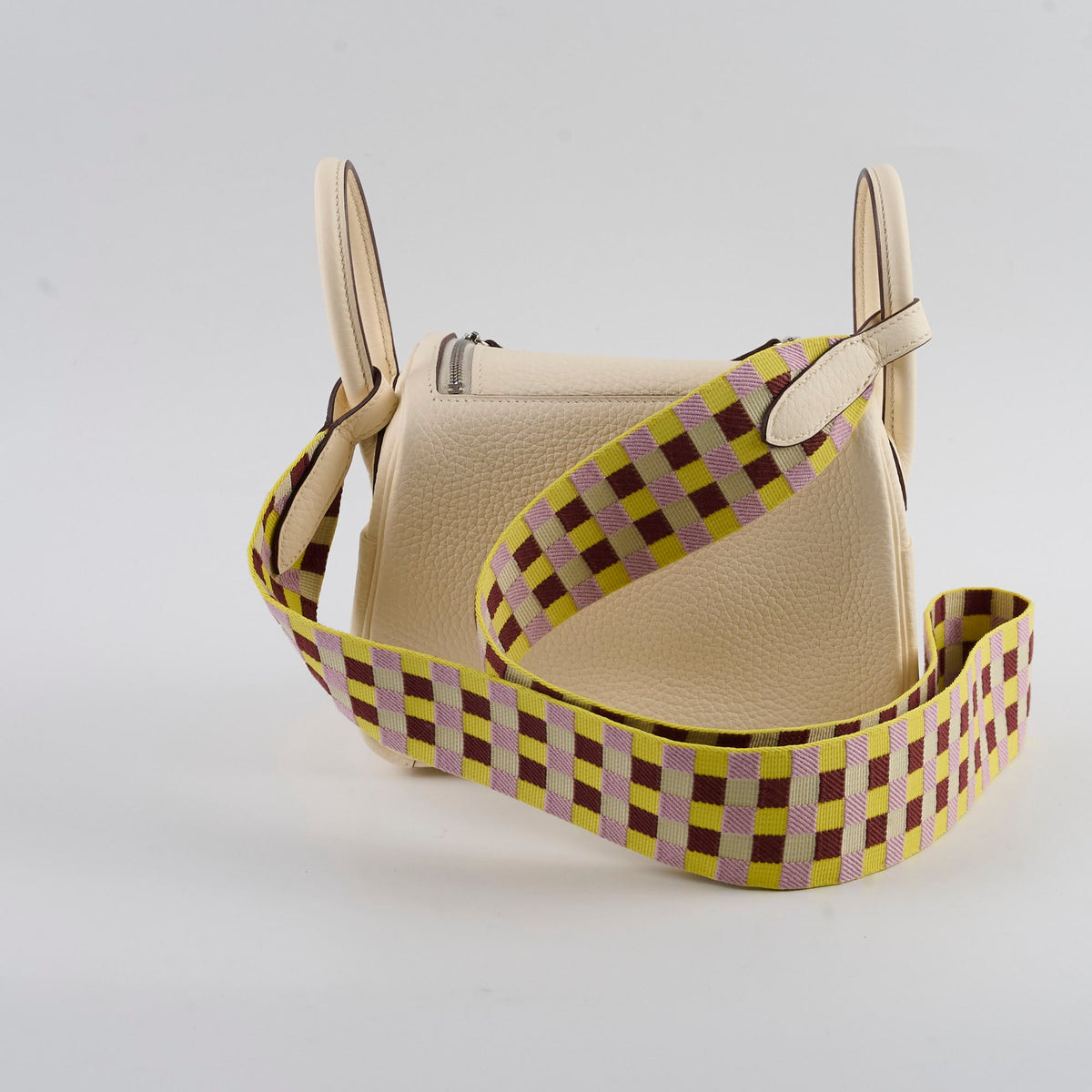 Hermes Mini Lindy Clemence Nata - U Stamp - photo 2