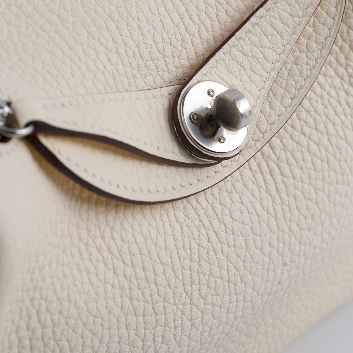 Hermes Mini Lindy Clemence Nata - U Stamp - photo 14
