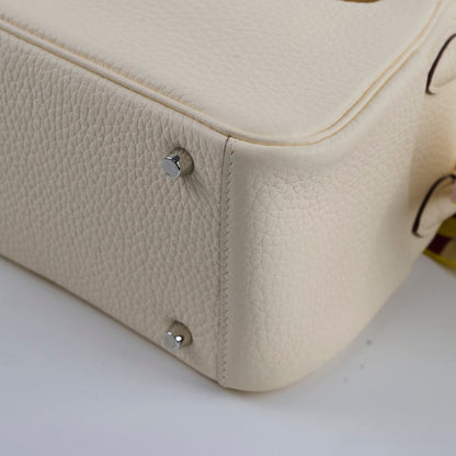 Hermes Mini Lindy Clemence Nata - U Stamp - photo 12