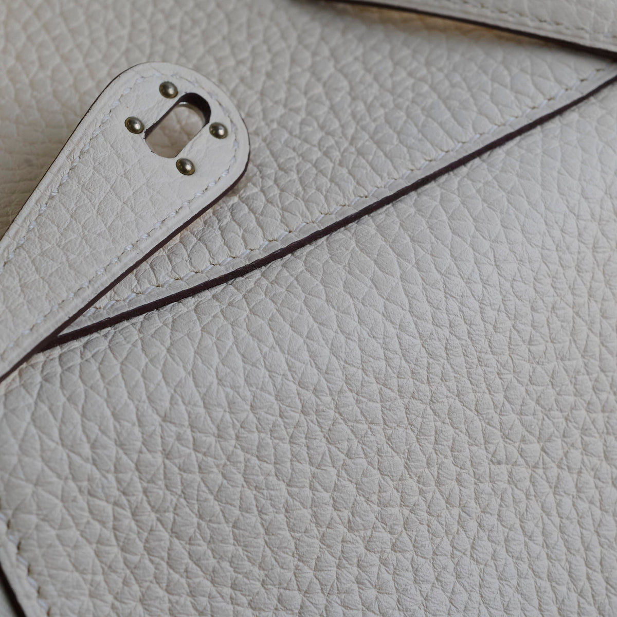 Hermes Mini Lindy Clemence Nata - U Stamp - photo 9