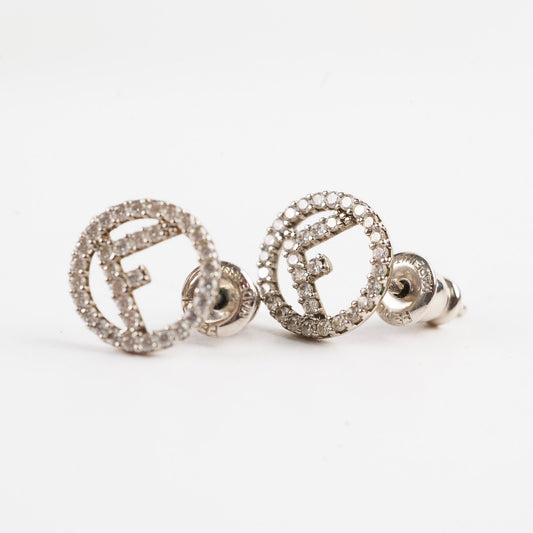 Fendi F Logo Earrings - photo 2