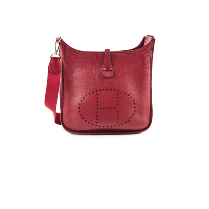 Hermes Evelyn 29 Rouge H Stamp Square i - photo 1