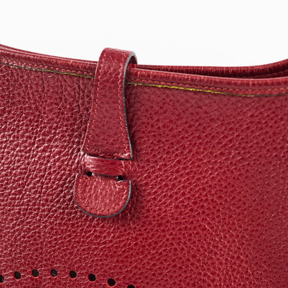 Hermes Evelyn 29 Rouge H Stamp Square i - photo 16