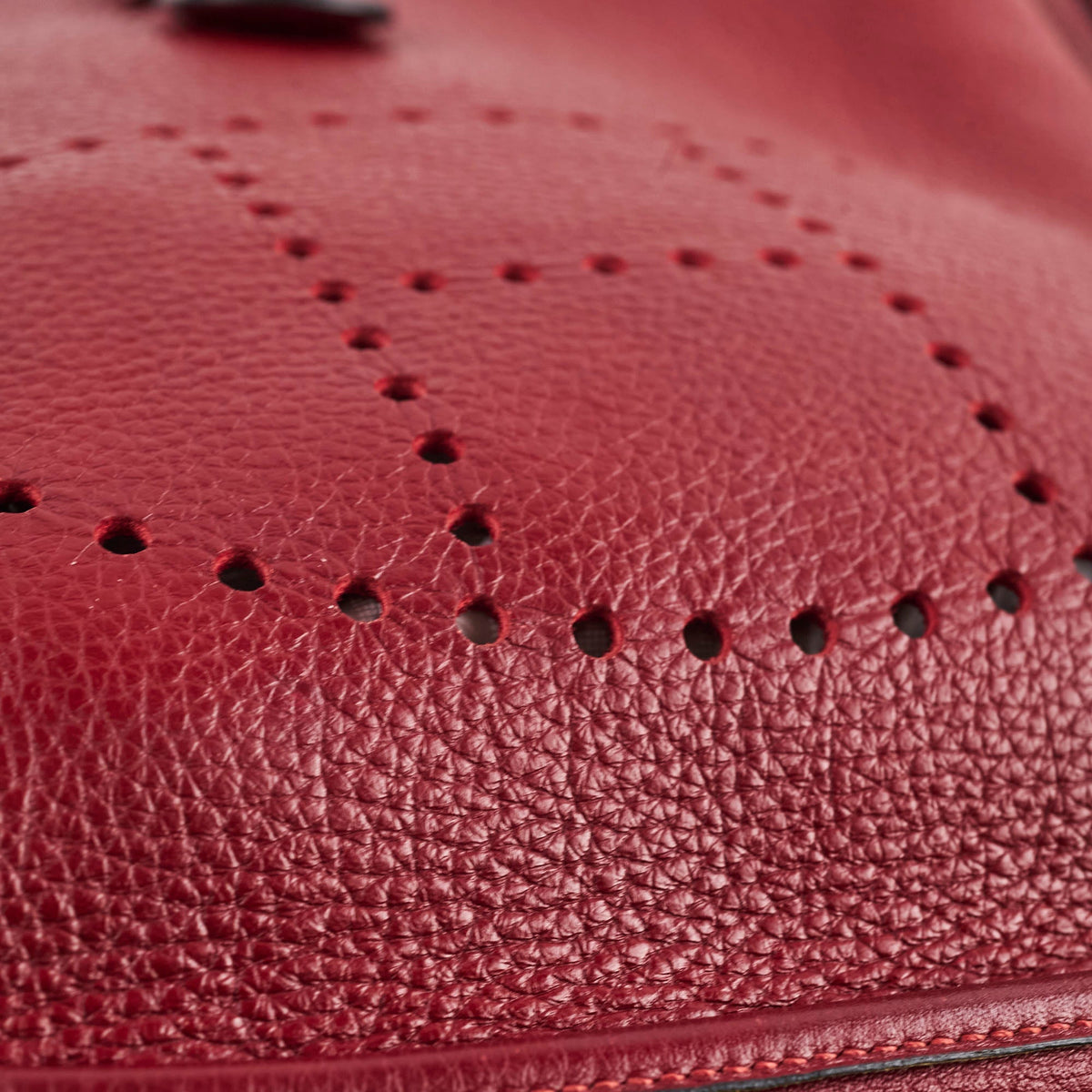 Hermes Evelyn 29 Rouge H Stamp Square i - photo 12