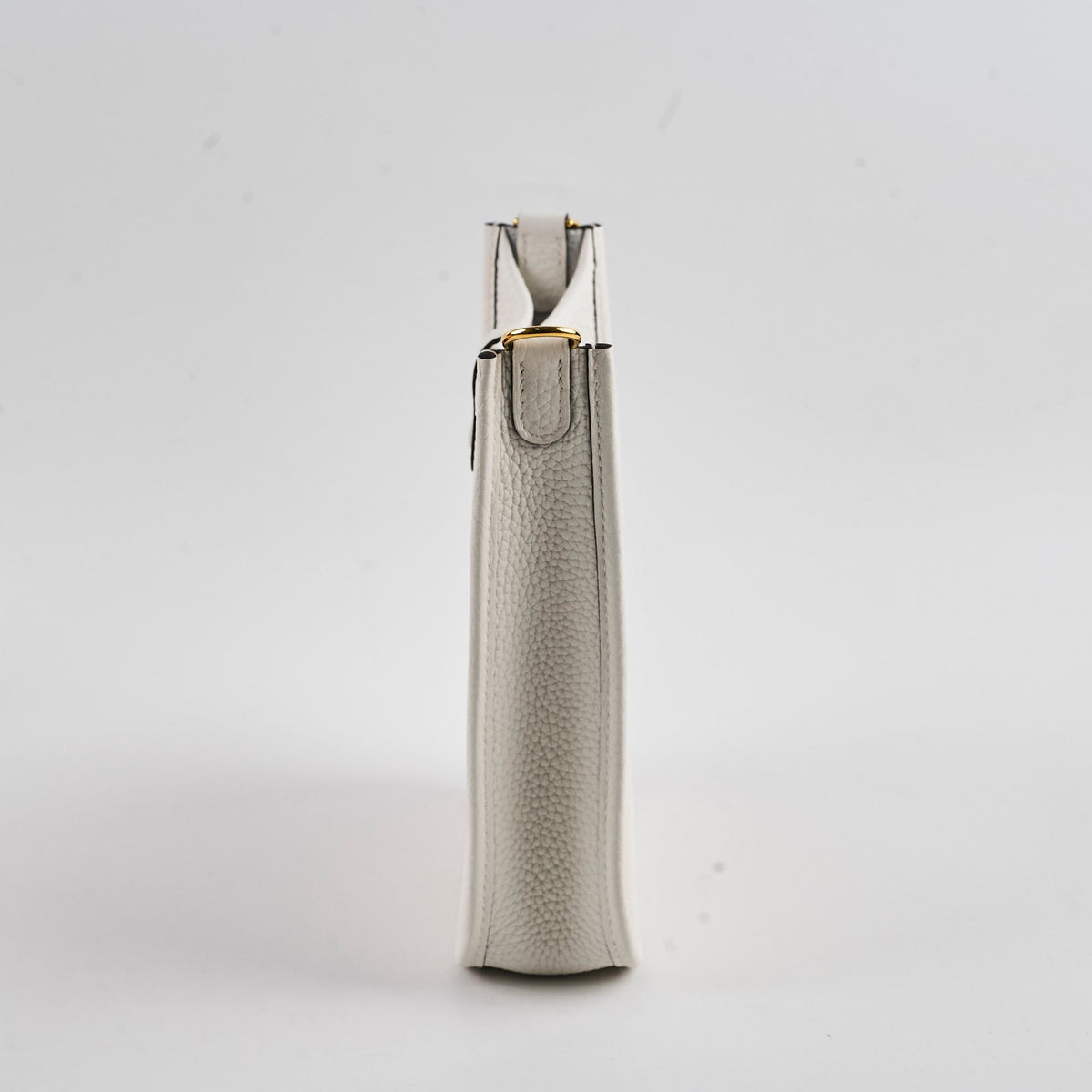 Hermes Evelyne 16 New White Clemence B Stamp - photo 3