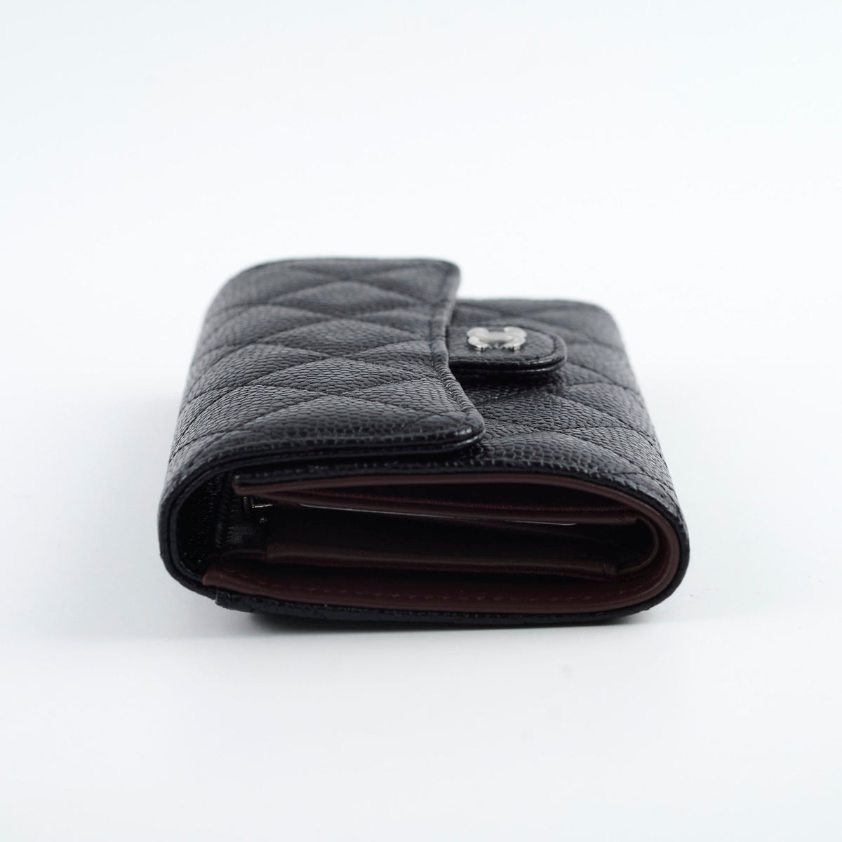 Chanel Classic Flap Wallet Black Caviar (microchip) - photo 3