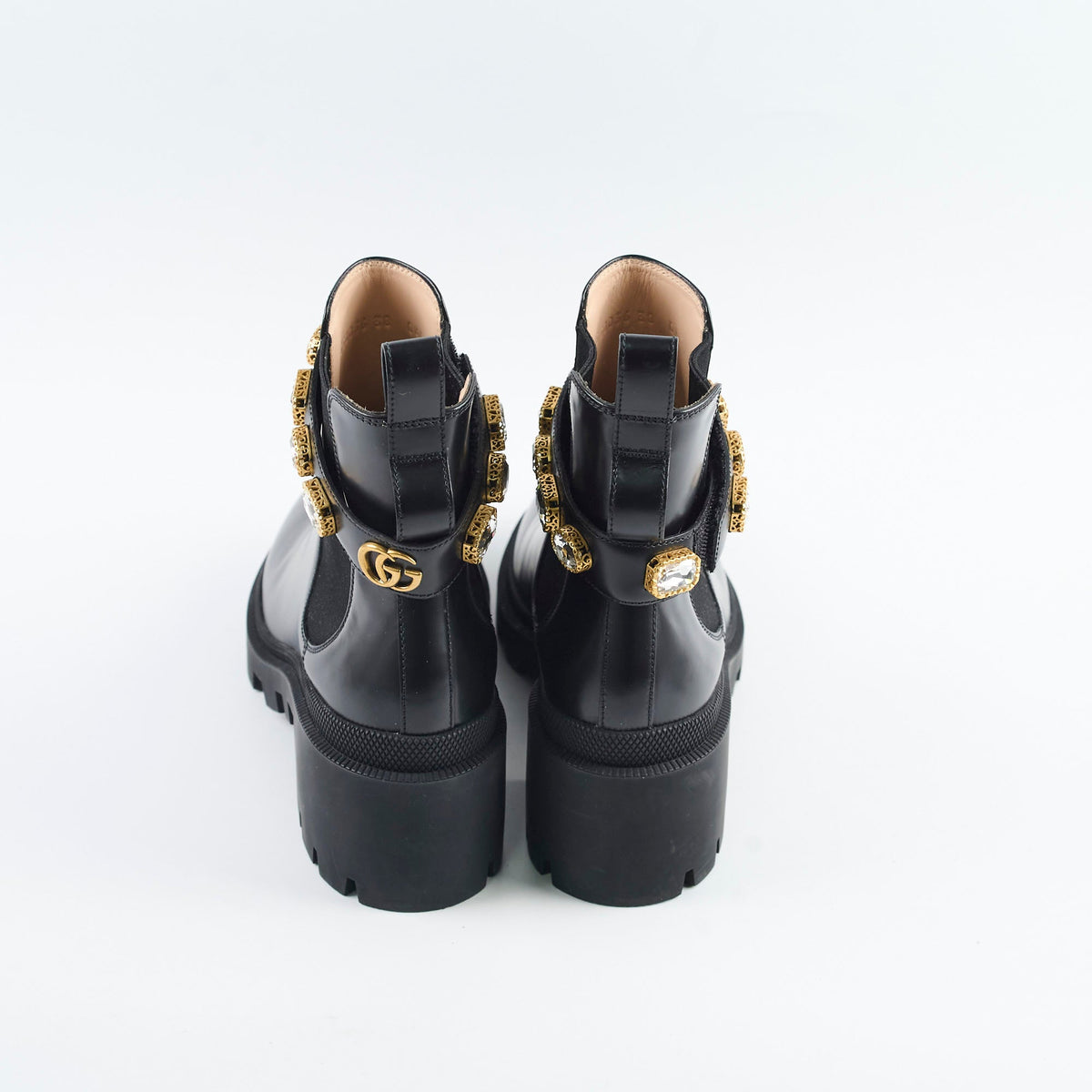 Gucci Ankle Boots with Detatchable Crystal Straps 38 - photo 3