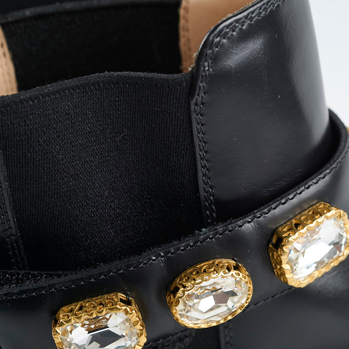 Gucci Ankle Boots with Detatchable Crystal Straps 38 - photo 7