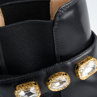 Gucci Ankle Boots with Detatchable Crystal Straps 38 - photo 7