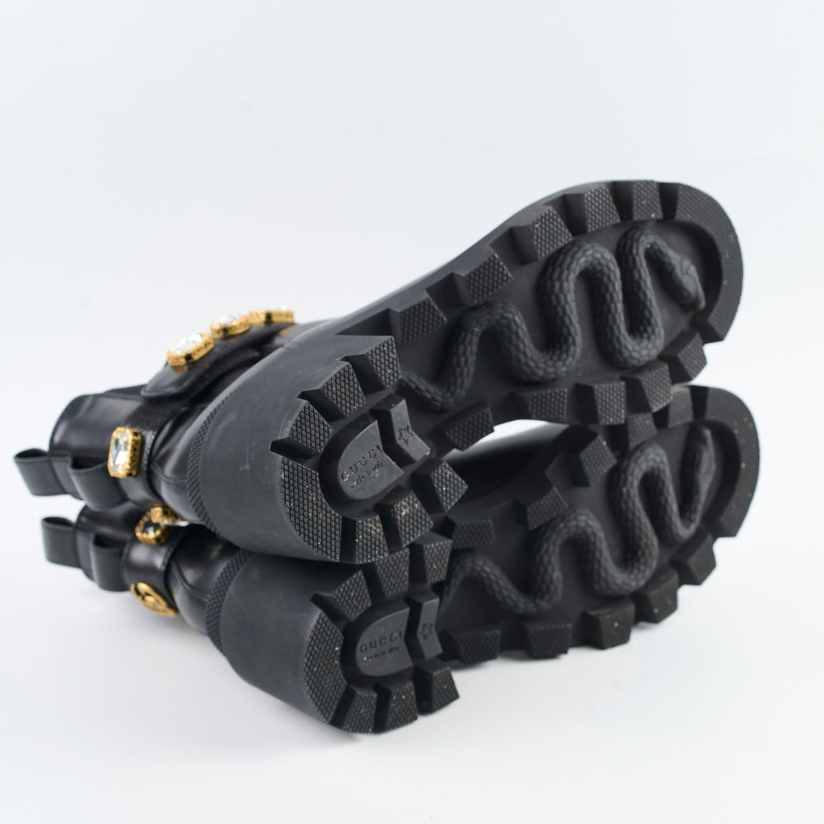 Gucci Ankle Boots with Detatchable Crystal Straps 38 - photo 4