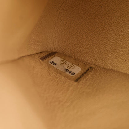 Chanel Small Caviar Double Classic Flap Beige Clair - photo 7