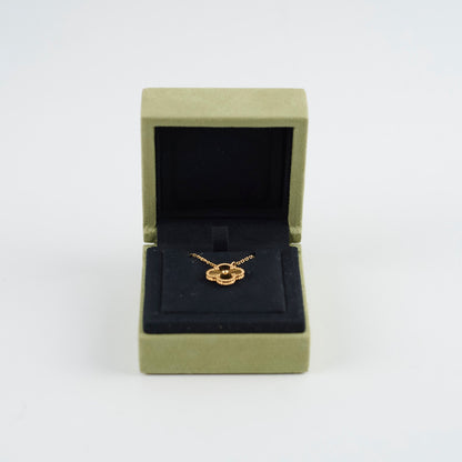 Van Cleef & Arpels Vintage Alhambra Necklace Gold Guilloche 2022 - photo 2