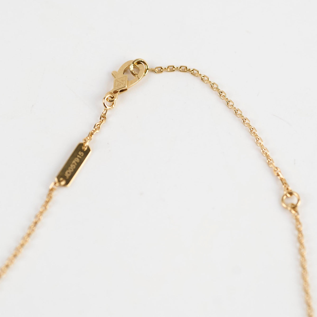 Van Cleef & Arpels Vintage Alhambra Necklace Gold Guilloche 2022 - photo 8