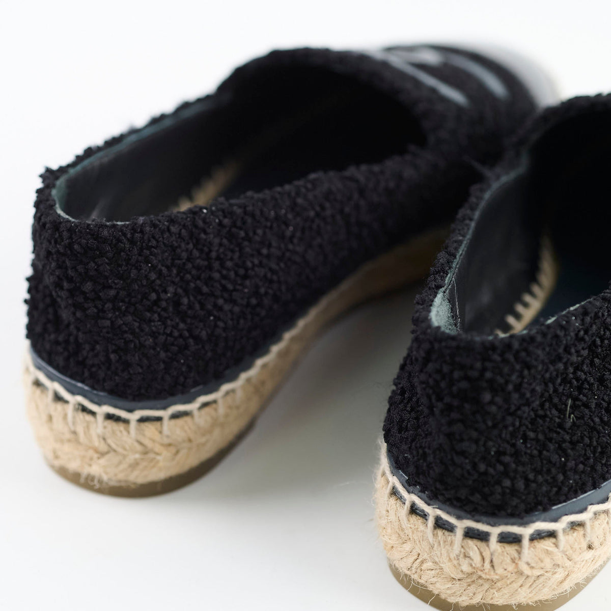 Chanel Espadrilles Patent/Tweed Black Size 36 - photo 7