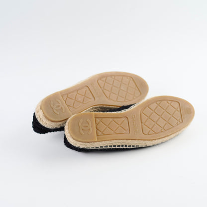Chanel Espadrilles Patent/Tweed Black Size 36 - photo 5