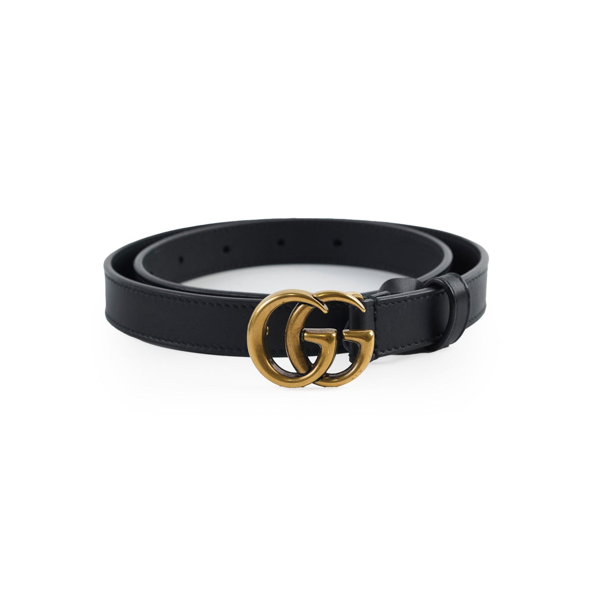 Gucci GG Logo Belt Black Size 65 - photo 1