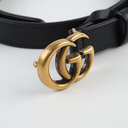 Gucci GG Logo Belt Black Size 65 - photo 2