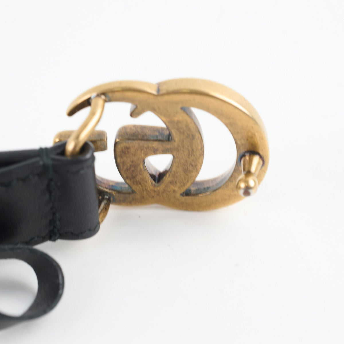 Gucci GG Logo Belt Black Size 65 - photo 3