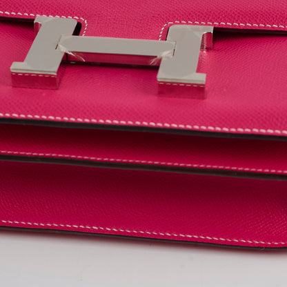 Hermes Constance 24 Rose Tyrien Epsom - photo 9