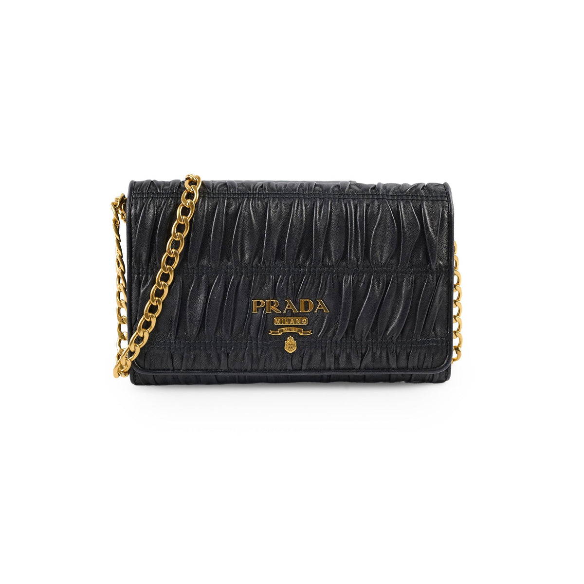 Prada Wallet On Chain Black - photo 1